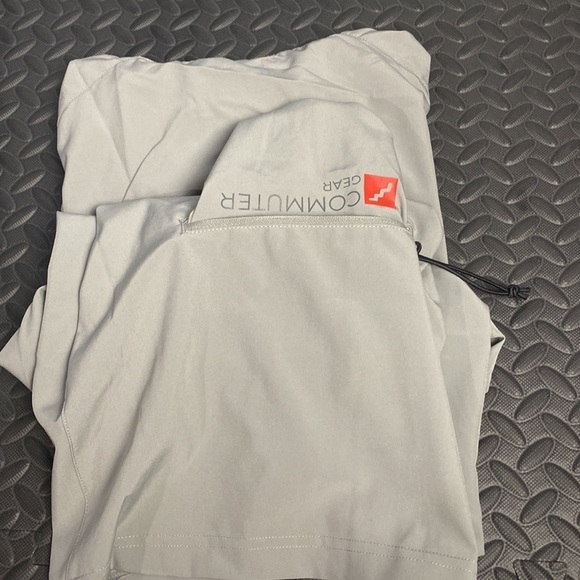 Commuter Gear Men's Grey Rain Jacket, Packable Jacket / Size-Large - Picture 13 of 13